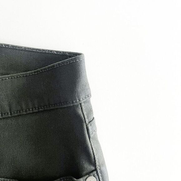 Banana Republic Women's Ultra Rise Slim Fit Denim Jeans Dark Green Size 33 - Picture 4 of 10